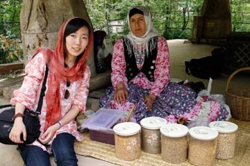 گردشگران خارجی هم به گیلان آمدند