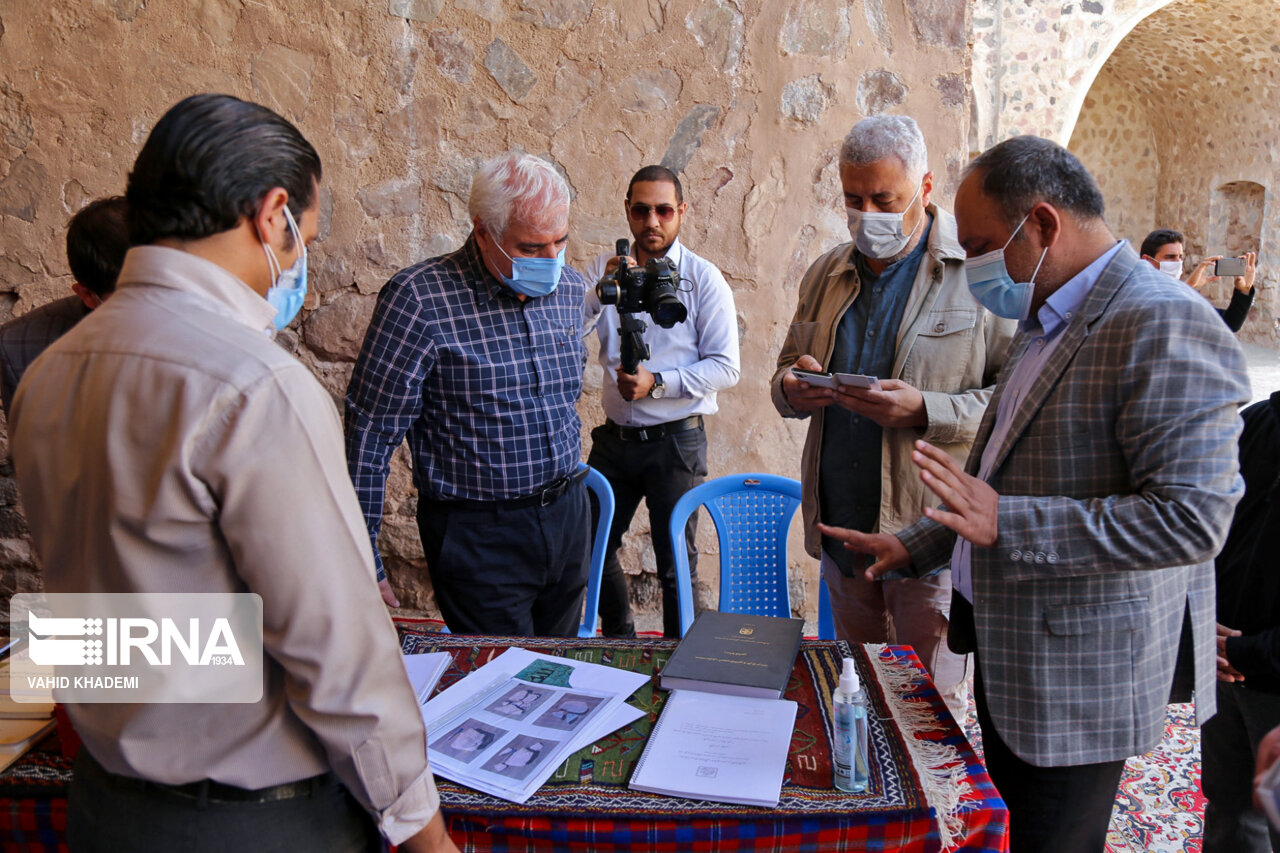 نماینده یونسکو از رباط قلّی خراسان شمالی بازدید کرد