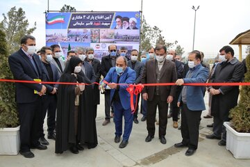 افتتاح پارک شهید قاسم سلیمانی در بجنورد