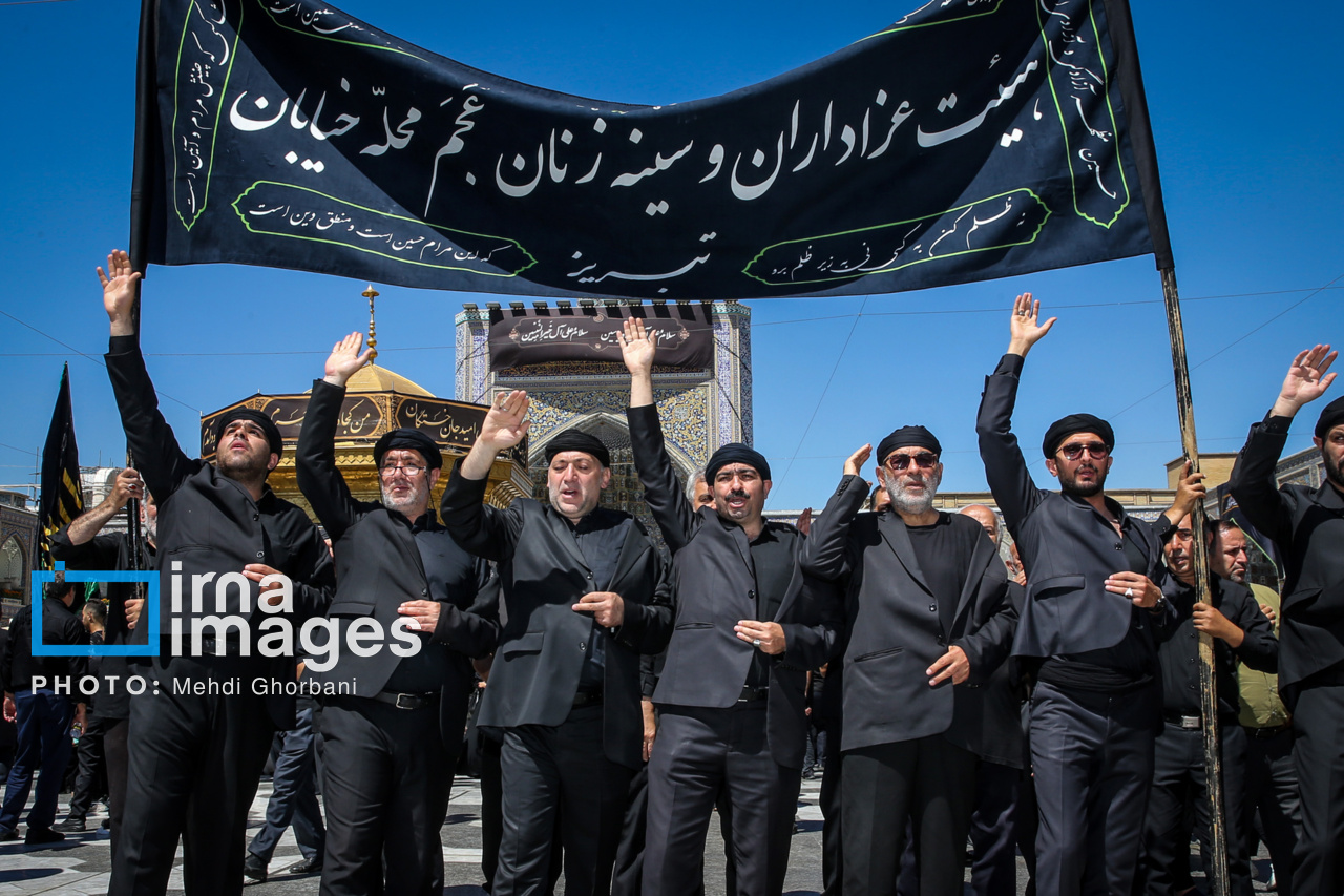 عزاداری شهادت امام رضا (ع) در مشهد