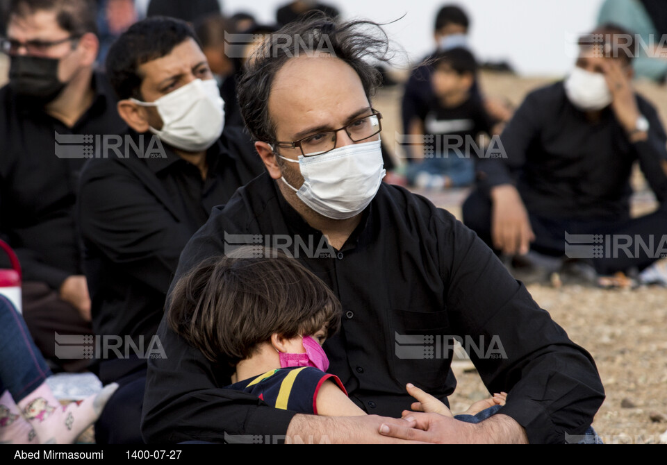 عزاداری در صحرای سمنان