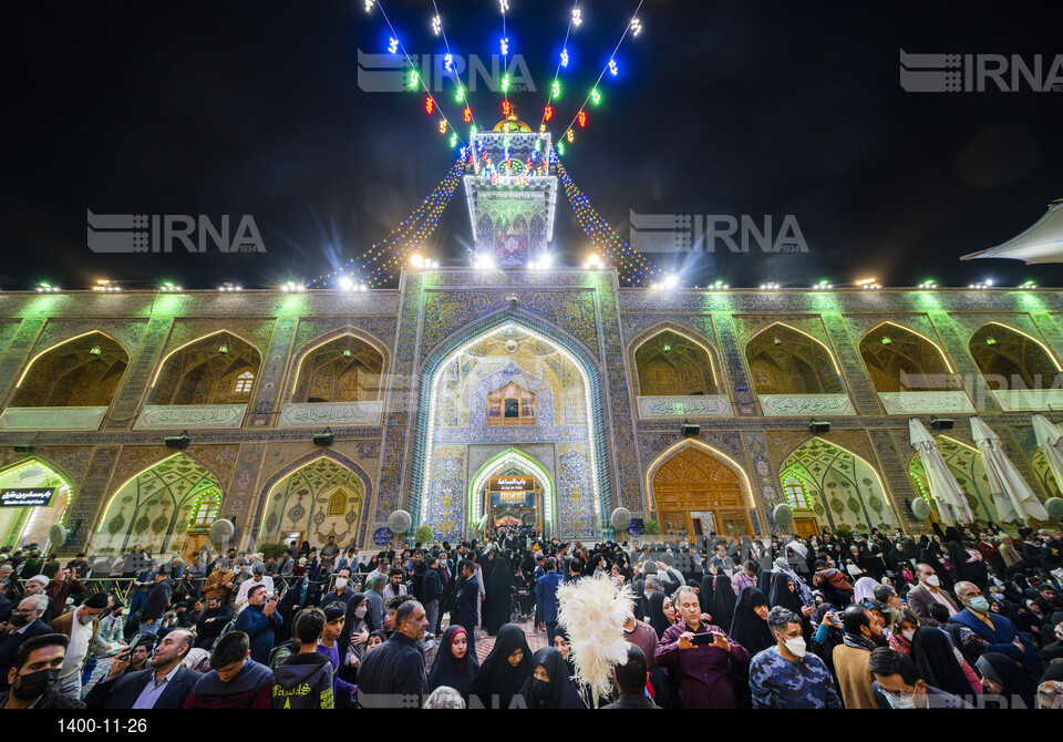 مراسم رونمایی از مناره دوم حرم امیر المومنین امام علی (ع)