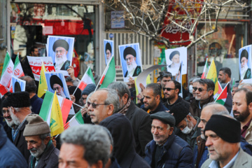 Accord de cessez-le-feu à Gaza : manifestation du « Vendredi de victoire » à Hamedan à l’ouest de l’Iran