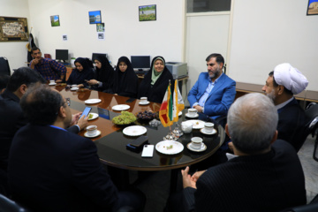 مراسم روز خبرنگار در دفتر خبرگزاری ایرنا در کرمان