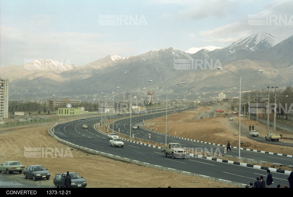 افتتاح بزرگراه بابائی توسط رییس جمهوری