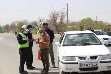 بازدید نظارتی فرماندار از مبادی ورودی شهرستان ملایر