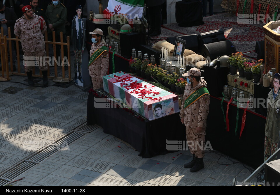 تشییع پیکر شهید «حسین فغانی»