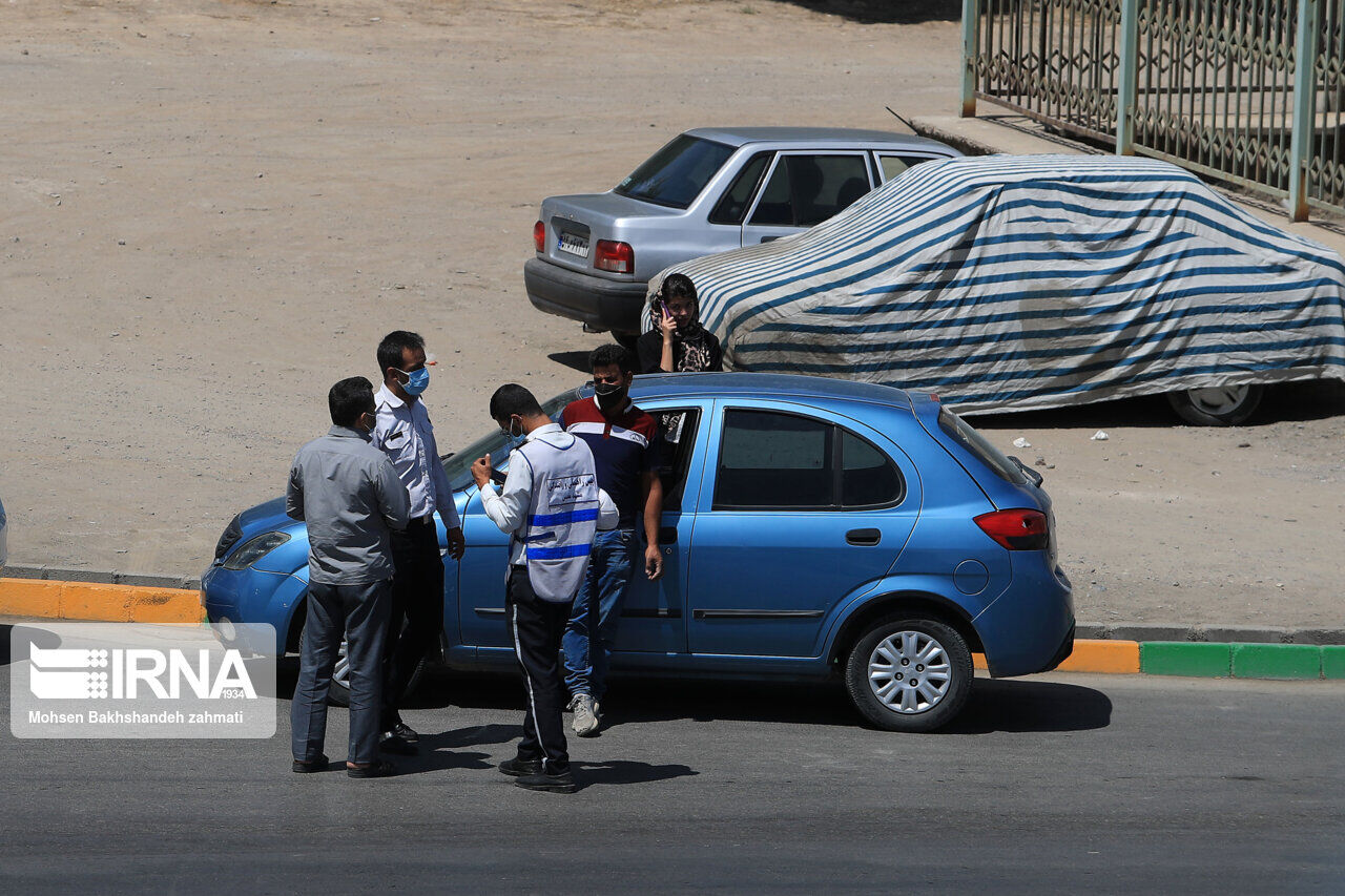 خودرو و موتور۲۶ راننده حادثه‌ساز در مشهد توقیف شد