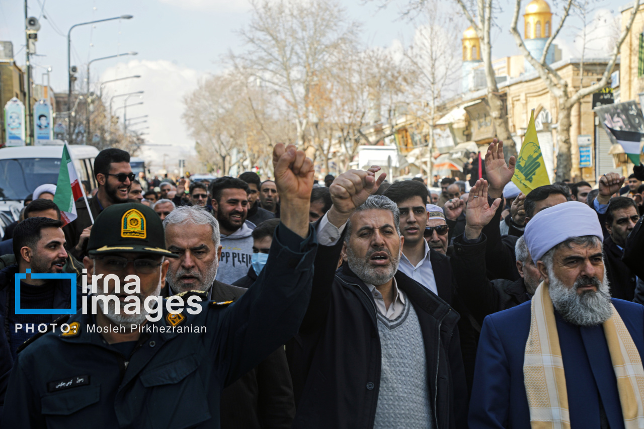 راهپیمایی «جمعه نصر» در سنندج