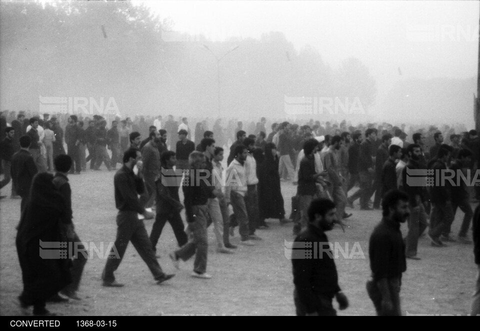 وداع مردم با بنیانگذار انقلاب حضرت امام خمینی(ره) در مصلای بزرگ تهران