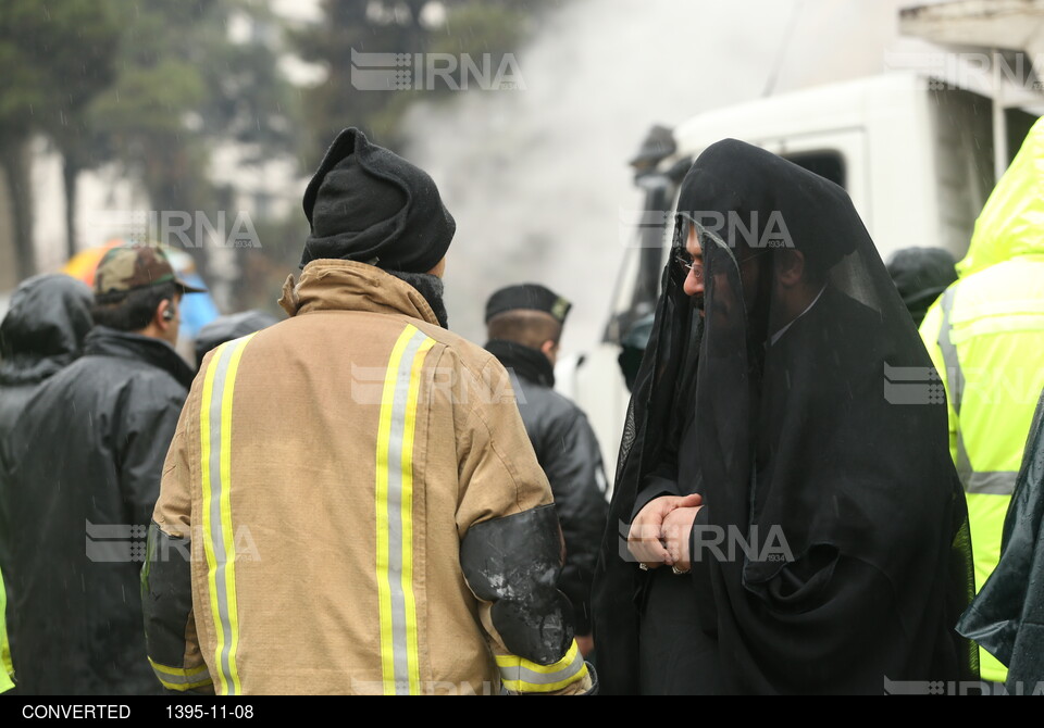 ادامه آوار برداری ساختمان پلاسکو - پایان آوار برداری