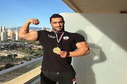 Iranian athlete wins gold medal in world classic physique competitions