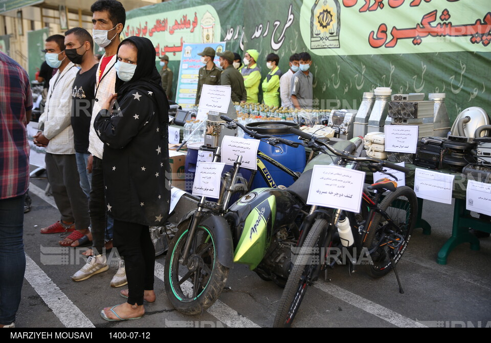 چهل و نهمین طرح رعد پلیس پیشگیری تهران