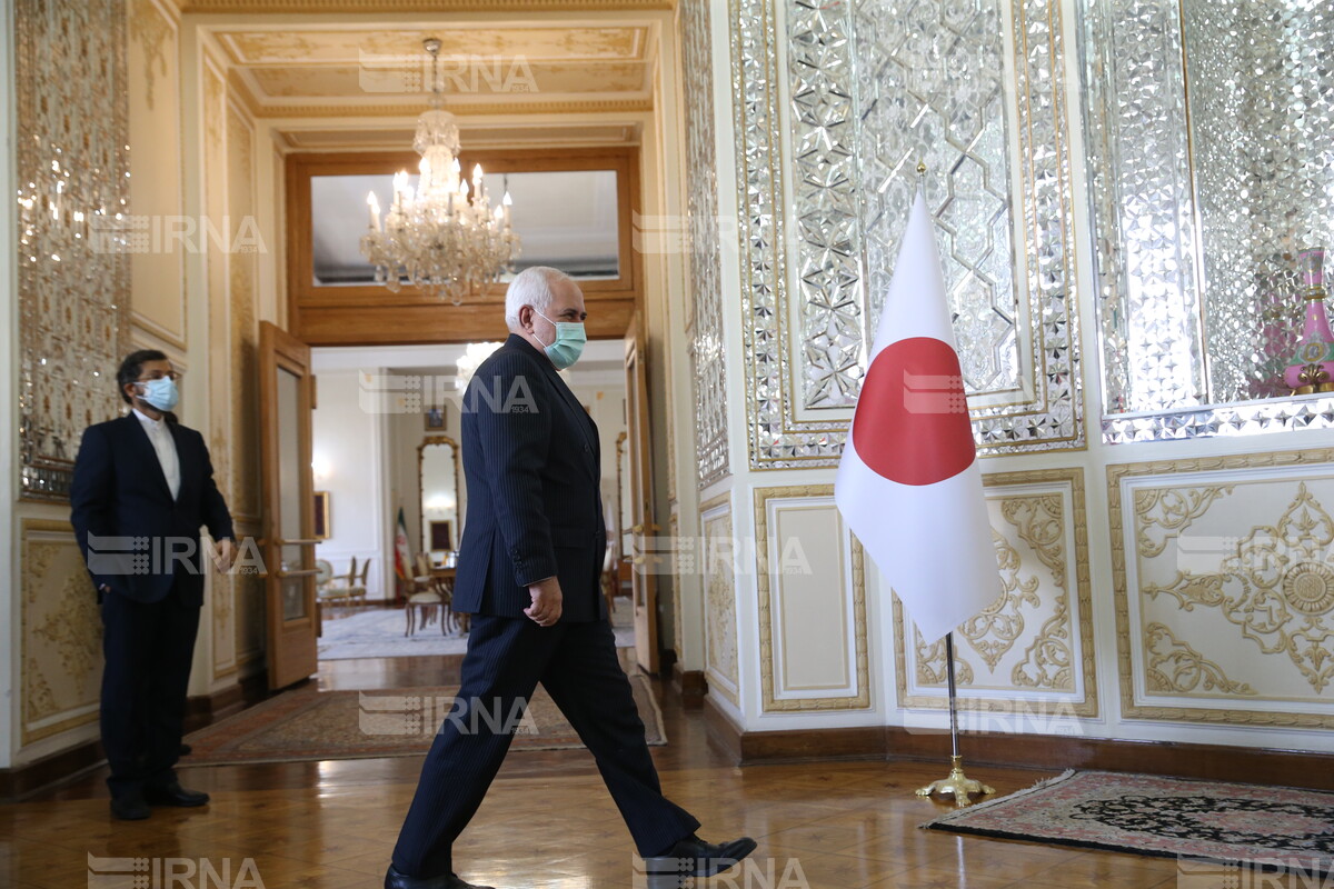 دیدار وزیر امور خارجه ژاپن با ظریف