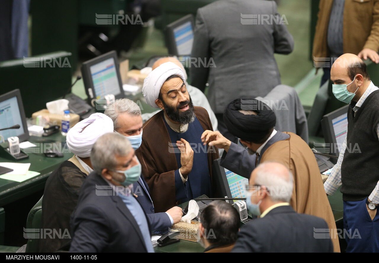 جلسه علنی مجلس شورای اسلامی  5 بهمن 1400