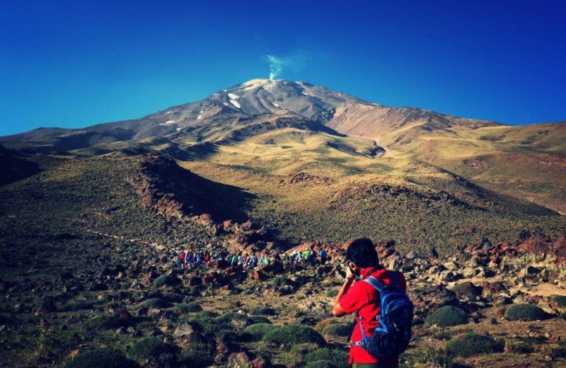 پیکر زخمی دماوند از آلودگی ها زیست محیطی 