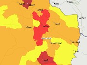 مشهد از وضعیت قرمز کرونایی خارج شد