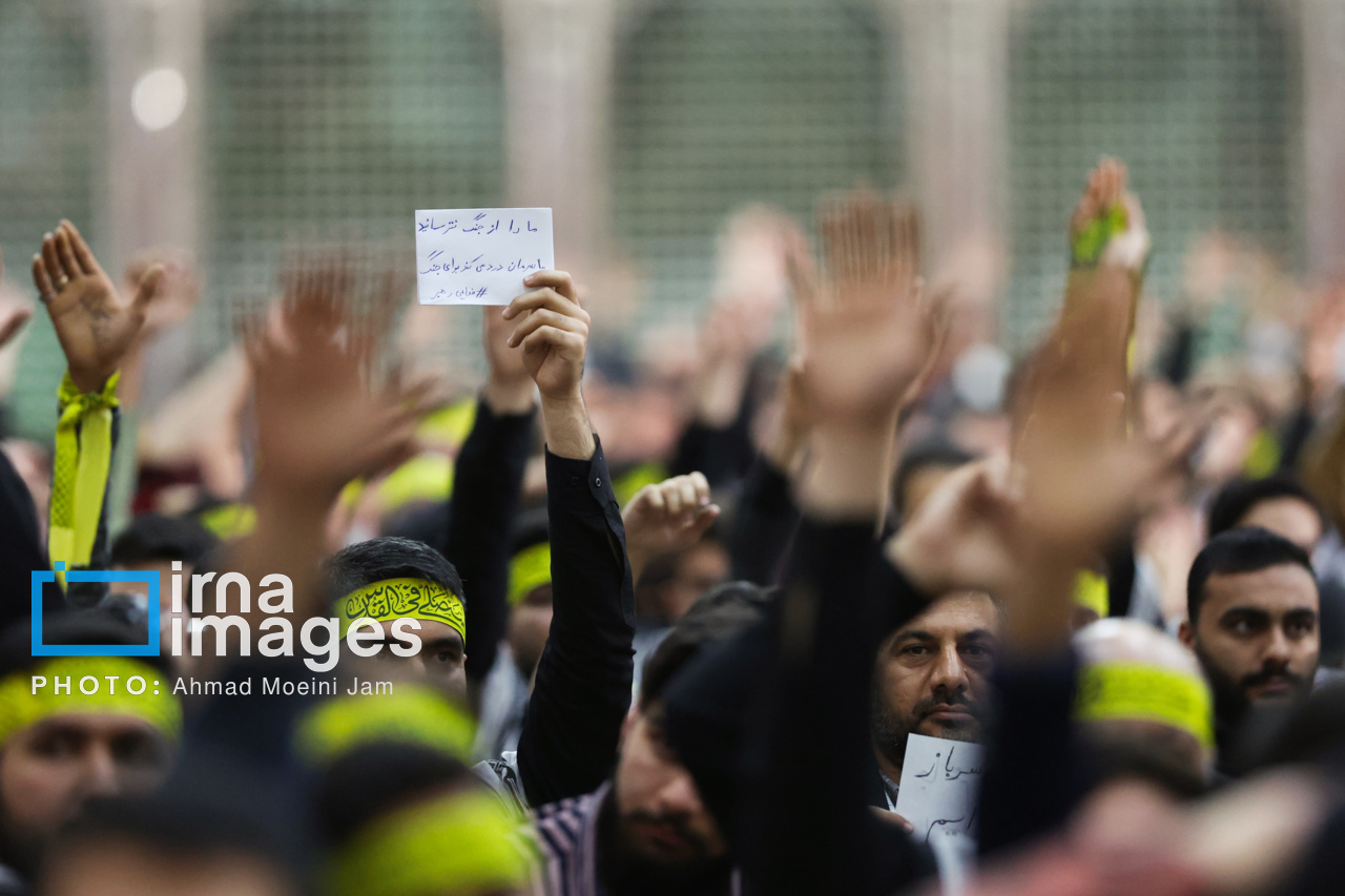 گردهمایی سراسری مسئولین بسیج دانشجویی و طلاب بسیجی