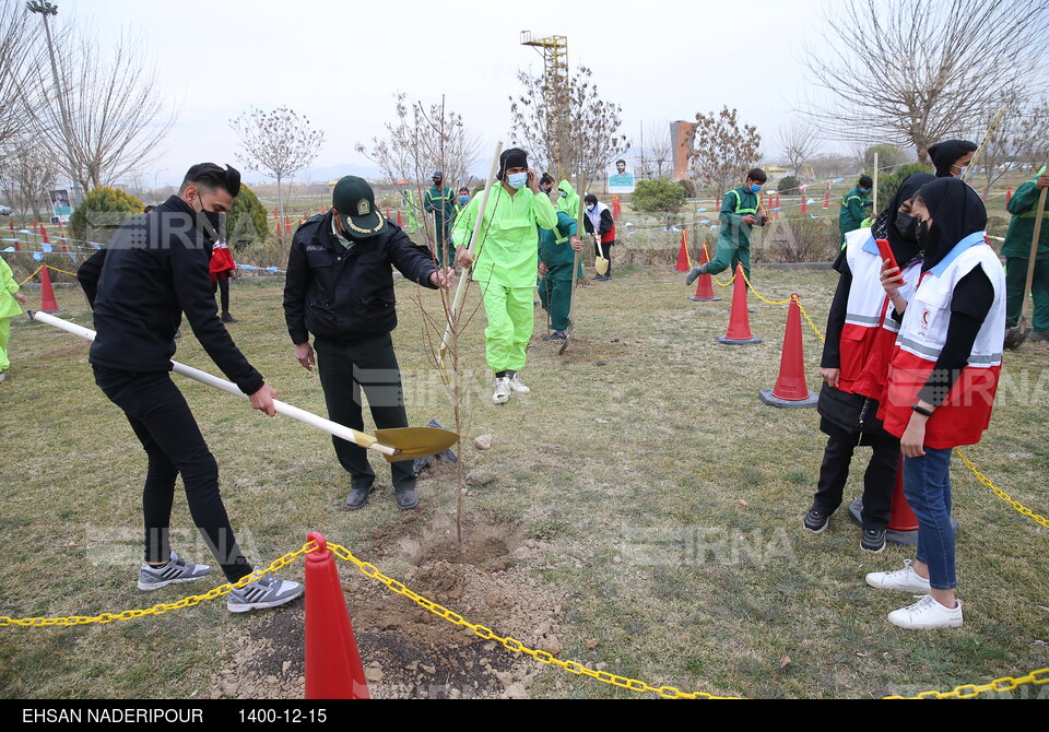 آغاز عملیات اجرایی باغ شهدای ایران