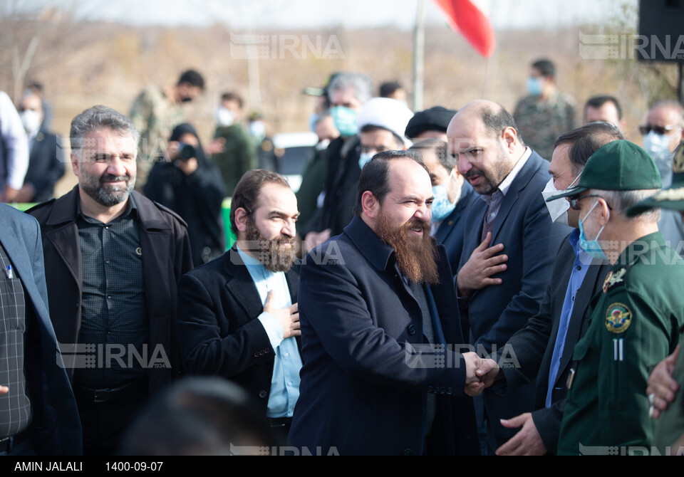 رونمایی از یادمان شهید فخری زاده