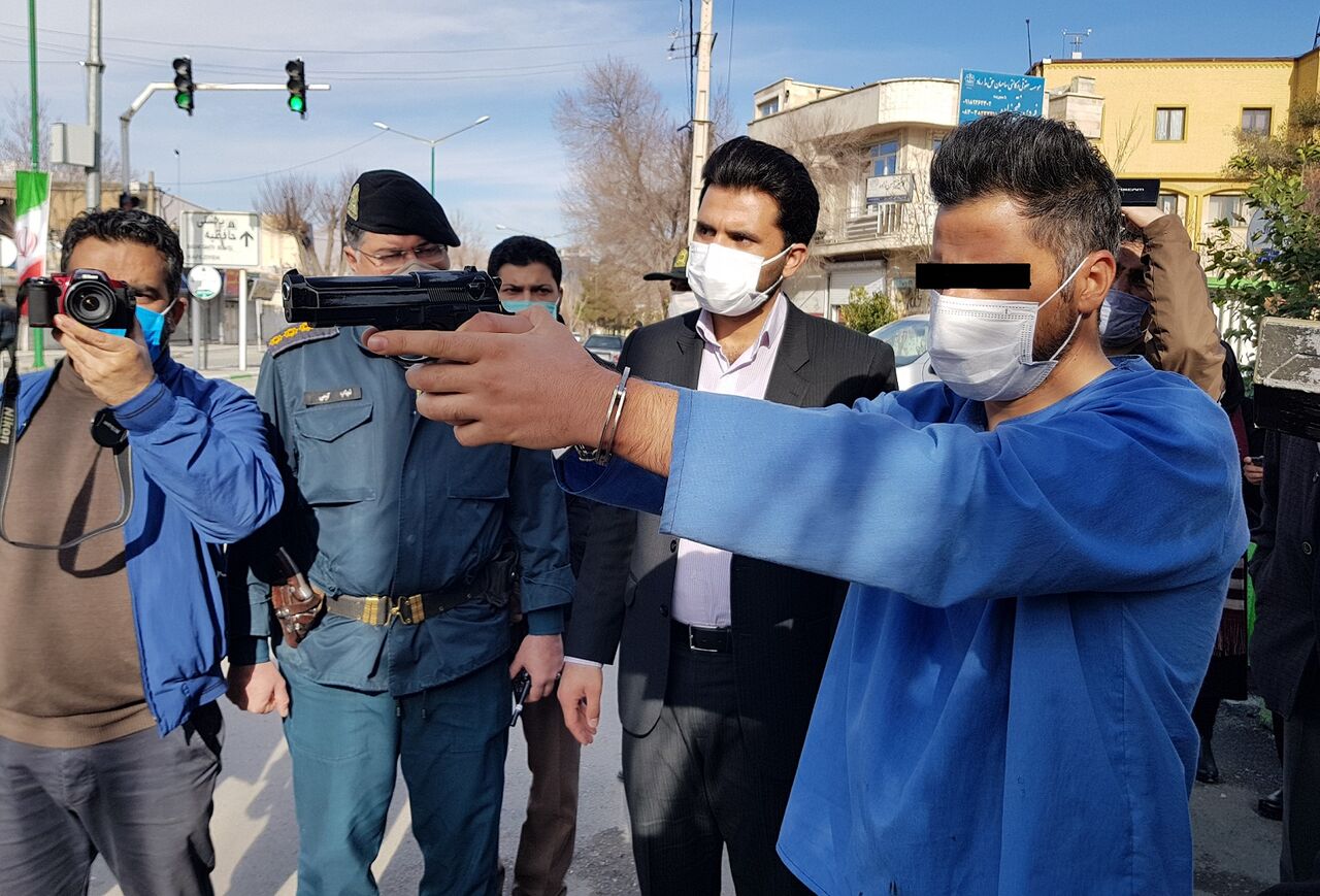 صحنه قتل فجیع در کرمانشاه بازسازی شد