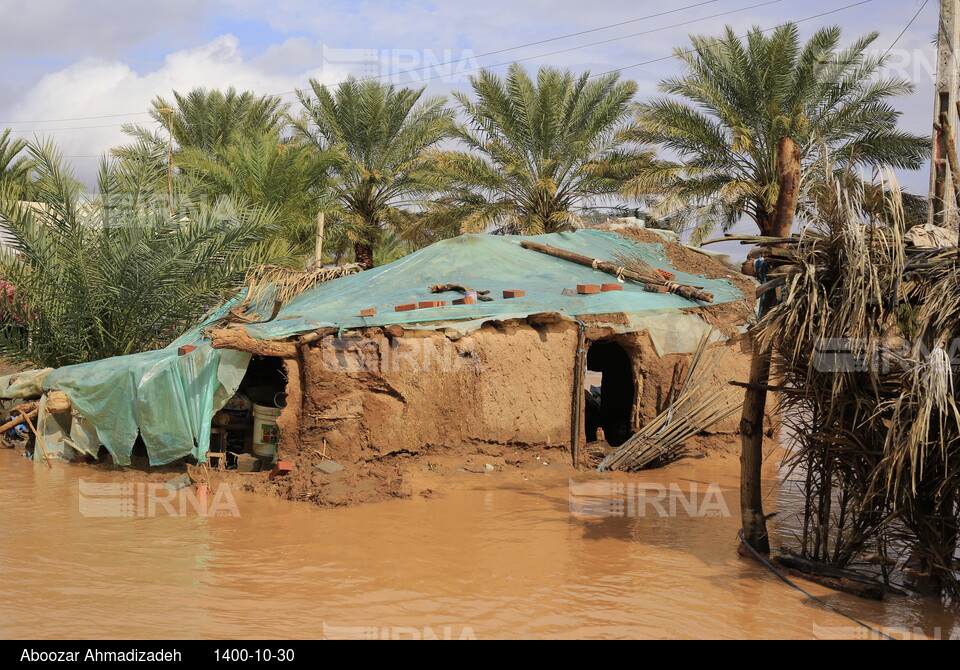 سیلاب در جنوب کرمان