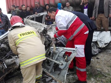 ۲۷۴ حادثه‌دیده امسال در کاشان امدادرسانی شدند