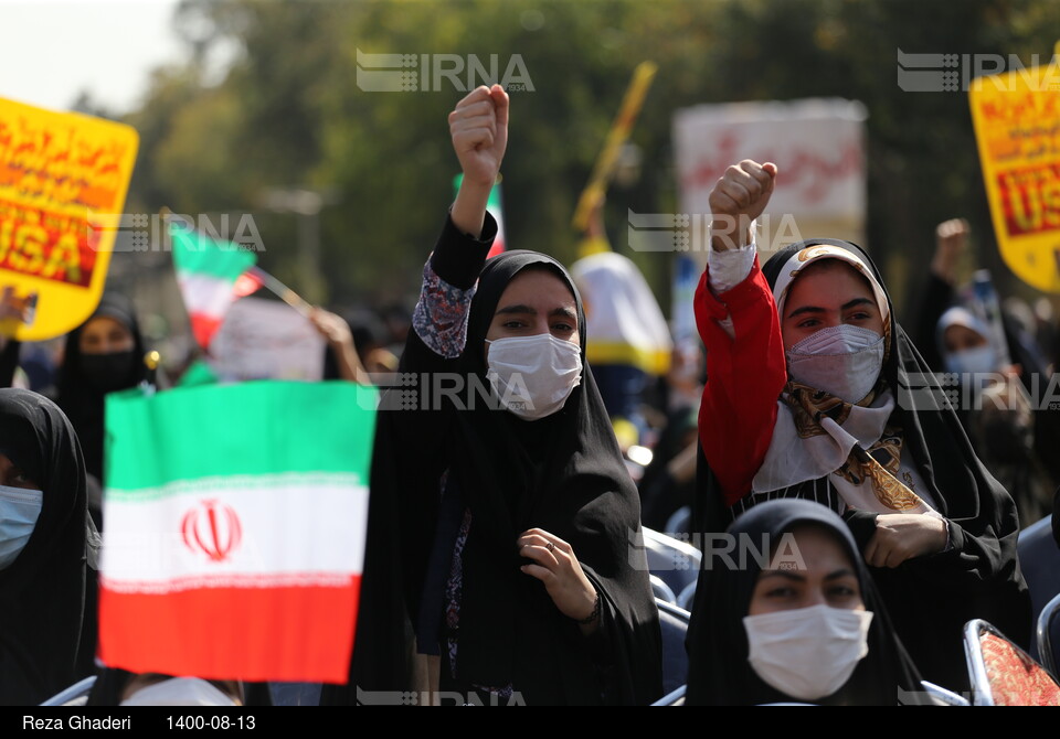 مراسم گرامیداشت روز ۱۳ آبان در شیراز