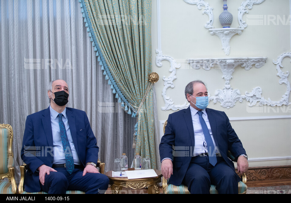 دیدار وزیر خارجه سوریه با رئیس جمهوری