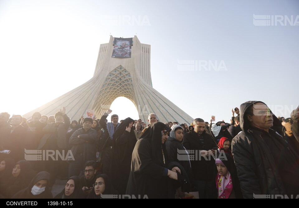 وداع با سربازان وطن - تشییع پیکر سردار سلیمانی