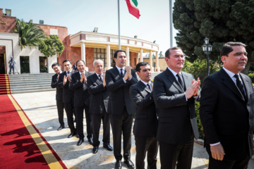 National Leader of Turkmenistan arrives in Tehran