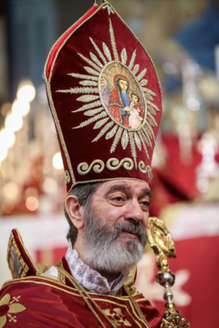 Cérémonies de la naissance et du baptême de Jésus (béni soit-il) à Tabriz (nord-ouest iranien) 