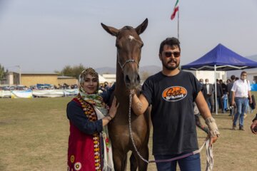 پانزدهمین جشنواره ملی زیبایی اسب ترکمن در صوفیان