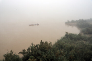 Iran’s Ahvaz in fog