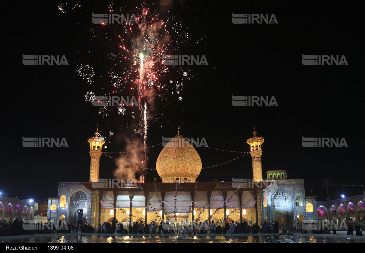 مراسم بزرگداشت شاهچراغ در شیراز