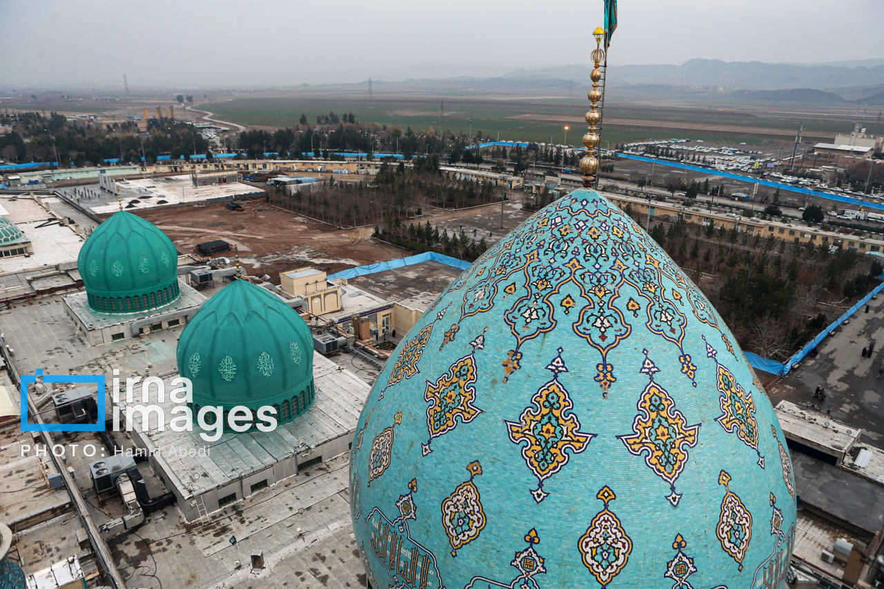 مسجد جمکران در شب ولادت حضرت قائم (عج)