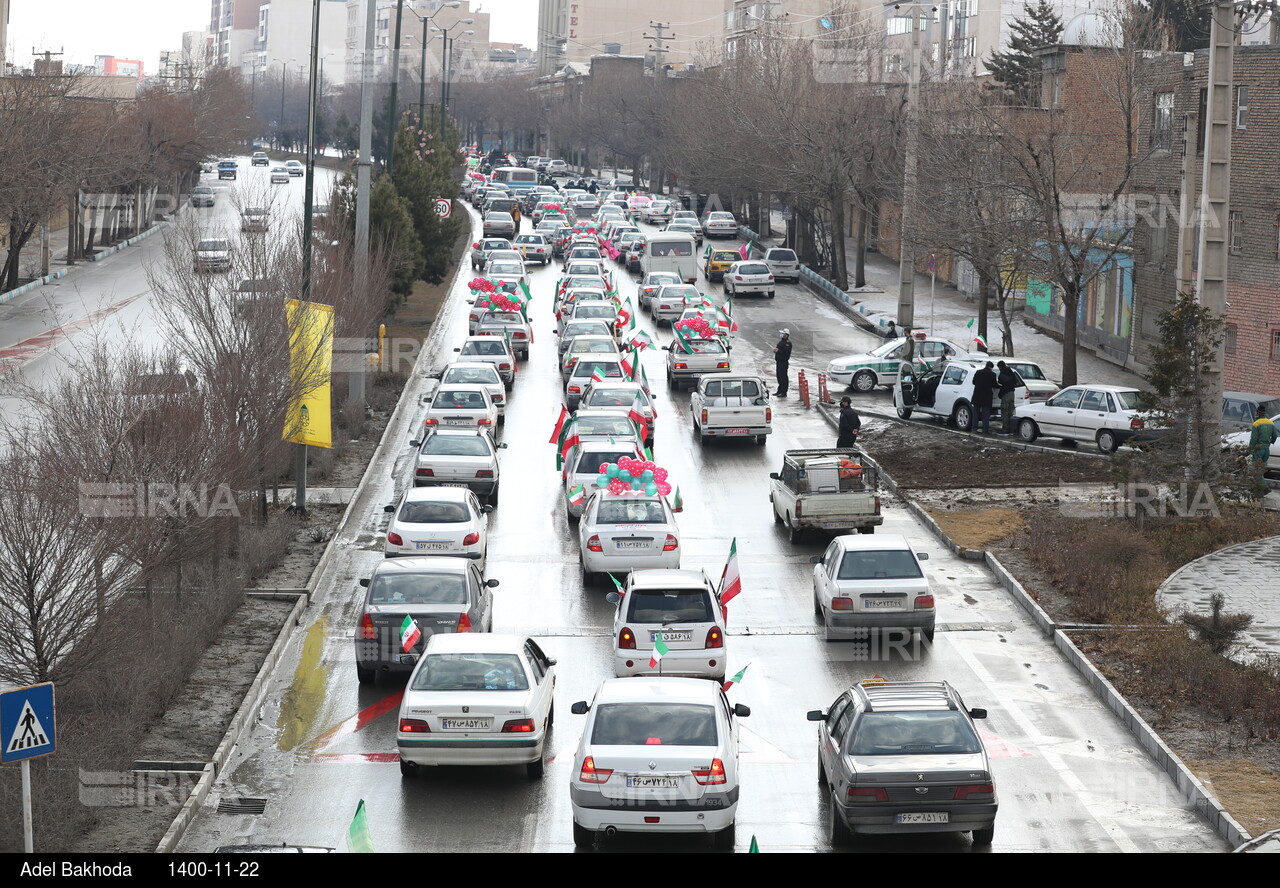 چهل و سومین سالگرد پیروزی انقلاب در همدان