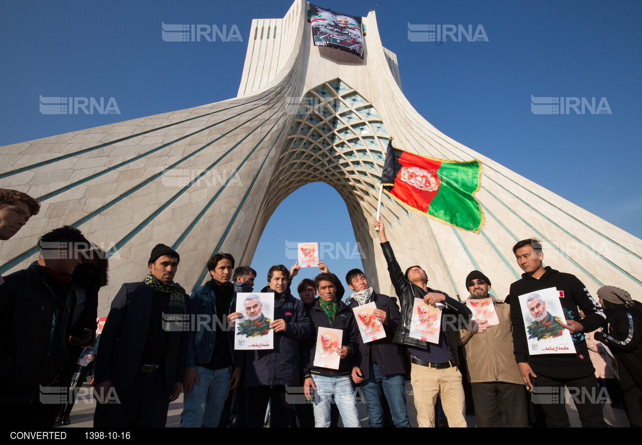 وداع با سربازان وطن - تشییع پیکر سردار سلیمانی