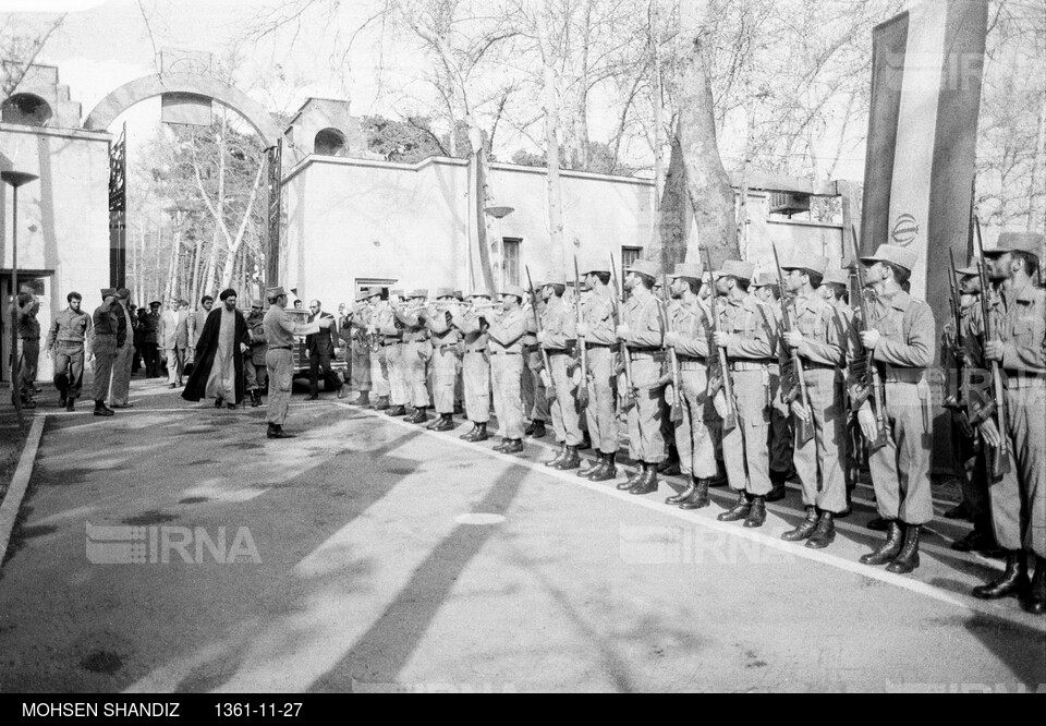 مراسم جشن فارغ التحصیلی دانشجویان نیروی زمینی دانشکده افسری