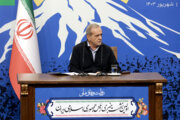 Pressekonferenz des Präsidenten Irans