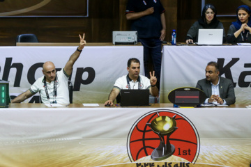 U-18 basketball match between Iran and Turkiye