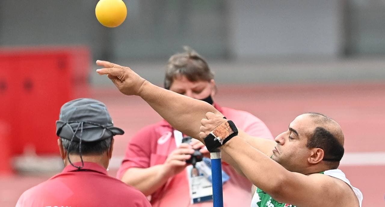 Iran’s Mokhtari wins silver in Tokyo Paralympics shot put