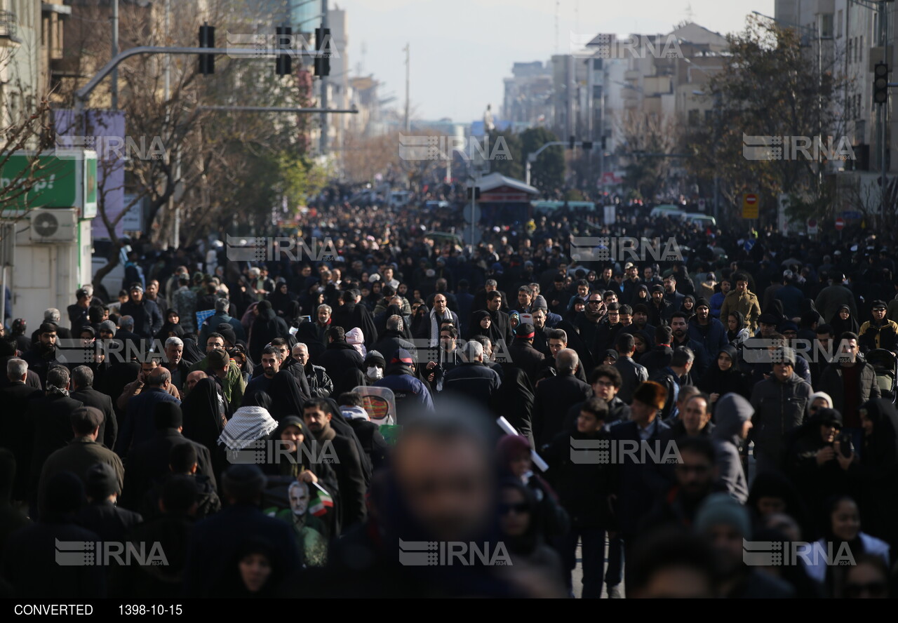 وداع با سربازان وطن - تشییع پیکر سردار سلیمانی