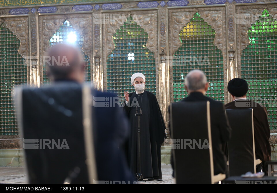 تجدید میثاق اعضای هیات دولت با آرمانهای بنیانگذار جمهوری اسلامی ایران