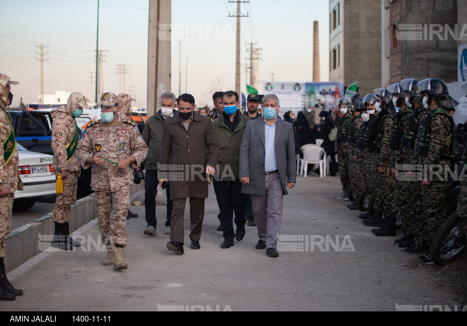 سومین مرحله عملیات خدمت جهادی در محله دولتخواه تهران