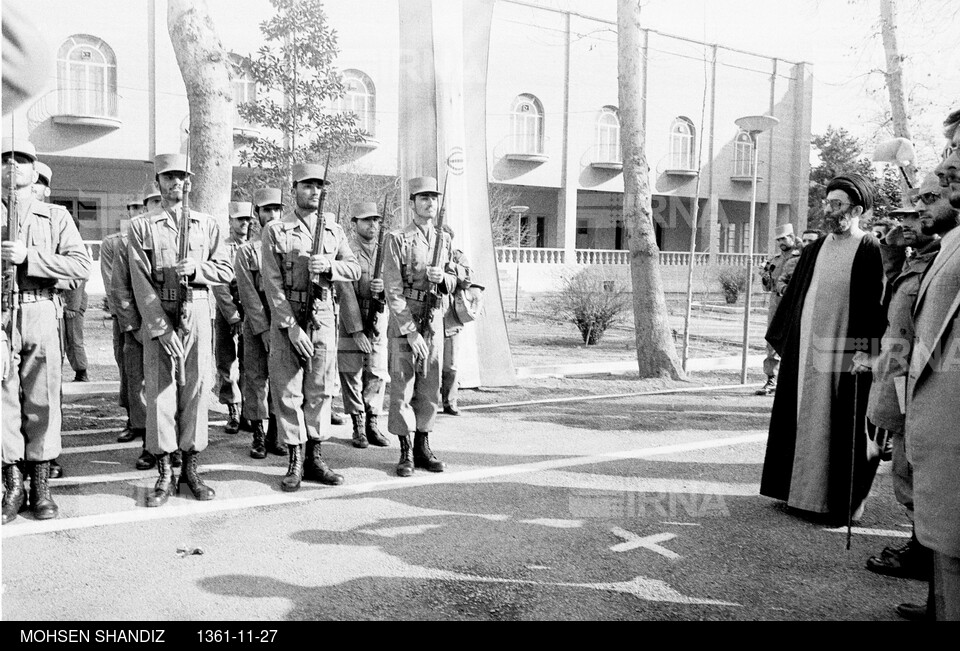 مراسم جشن فارغ التحصیلی دانشجویان نیروی زمینی دانشکده افسری