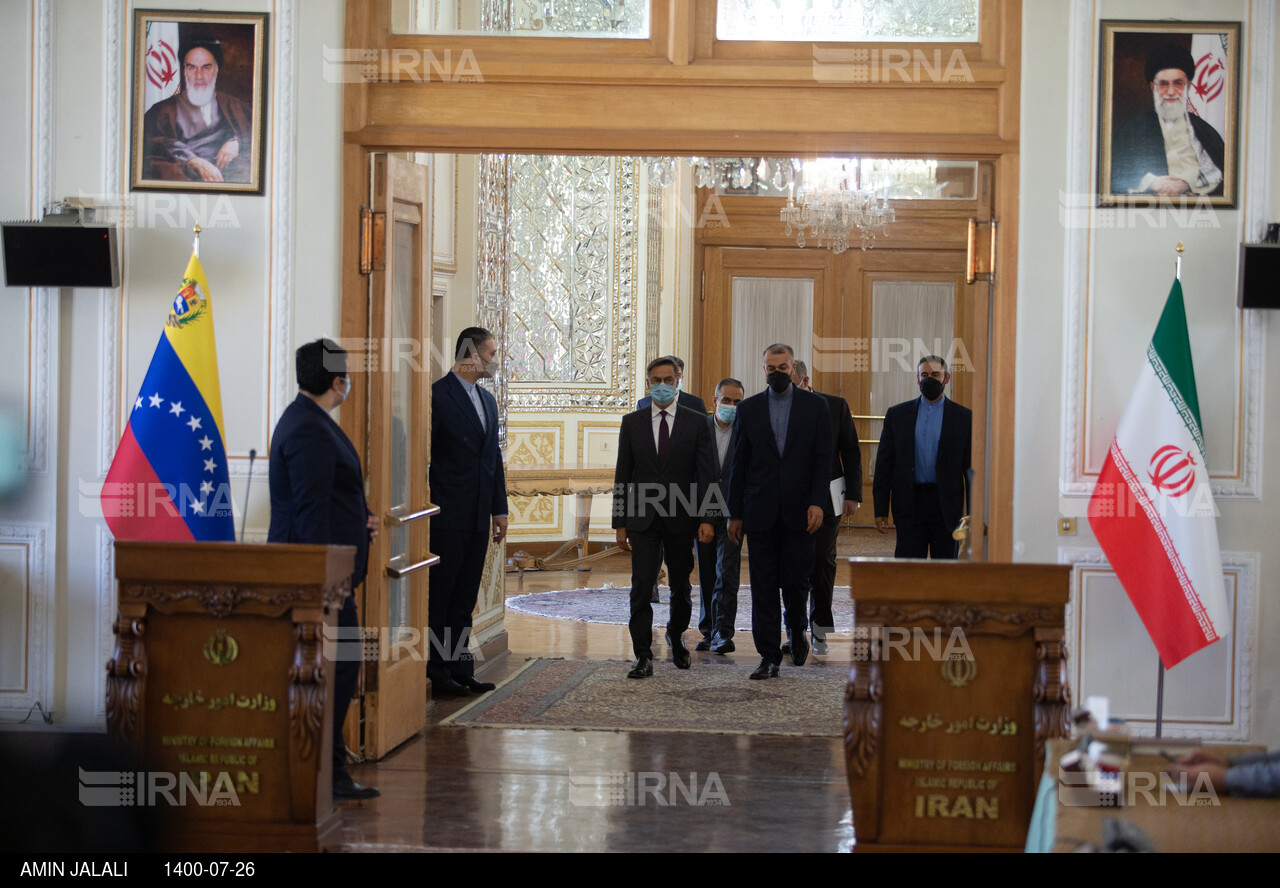 دیدار وزیران امور خارجه ونزوئلا و ایران