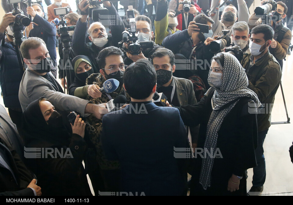 بازدید سخنگوی دولت از خانه جشنواره فیلم فجر