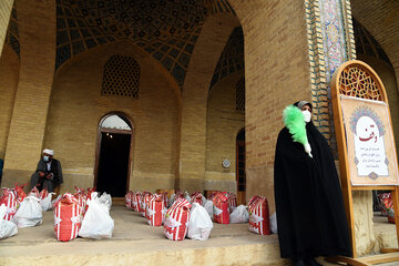 جشن همدلی در مسجد نصیرالملک  شیراز