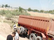 تصادف تریلر با پژو در جاده گتوند - دزفول چهار کشته برجا گذاشت